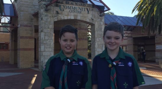 Cathal and Jack - Scouts